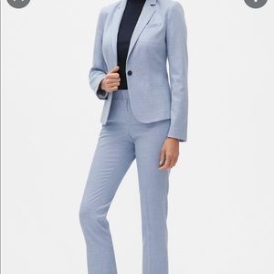 Chambray suit Banana Republic